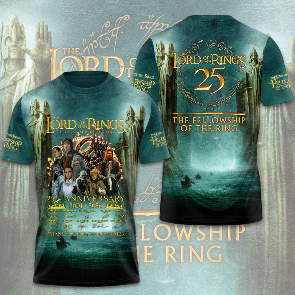 The Lord of the Rings 25th Anniversary 2026 3D Apparel – GNE4732