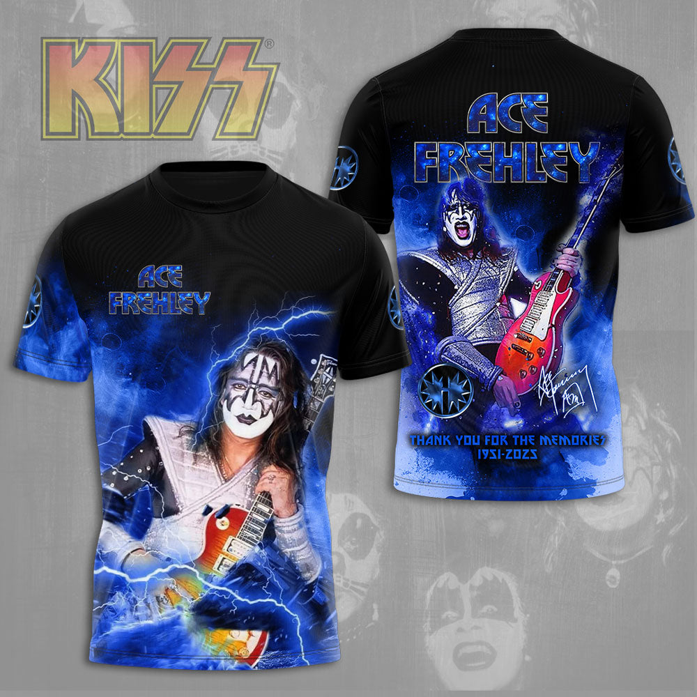 KISS x Ace Frehley 3D Apparel – TMTHU1548