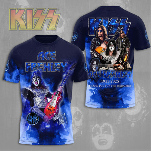 KISS x Ace Frehley 3D Apparel – TMTHU1578