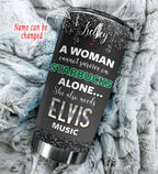 Personalized Elvis Presley Tumbler Cup – VANDH 307