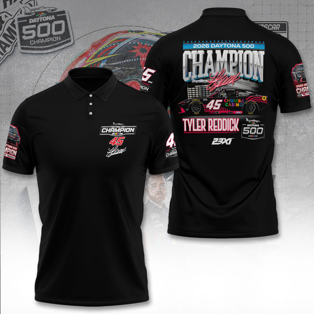 Tyler Reddick 2026 Daytona 500 Champion 3D Apparel – TANTN21130