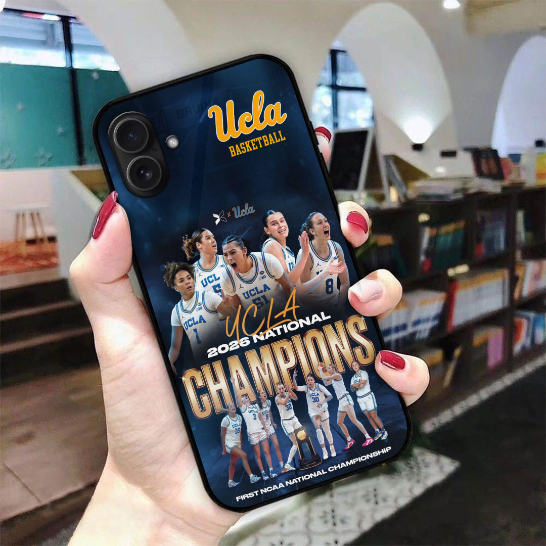 UCLA Bruins 2026 NCAA Women's Basketball National Champions Phone Case – TMTHU4876