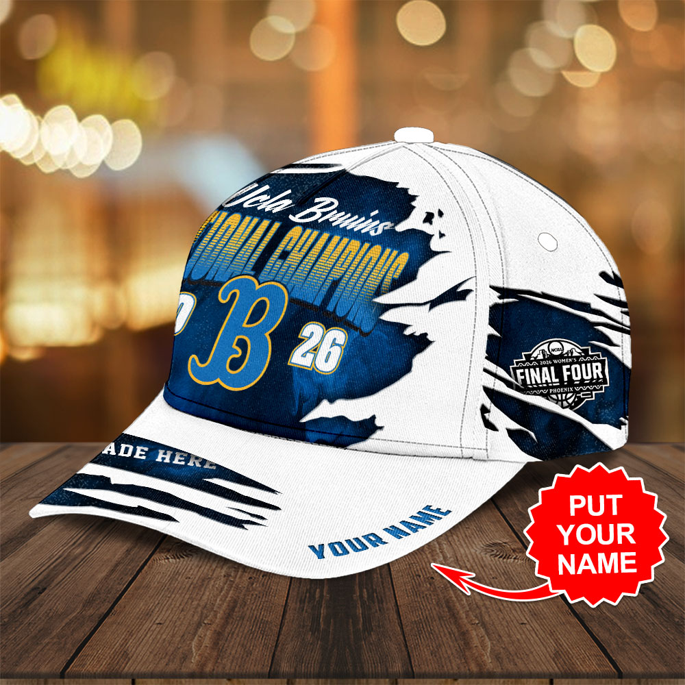 Personalized UCLA Bruins 2026 Women's Basketball National Champions Classic Cap – TANTN22104