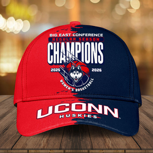 UConn Huskies Women's Basketball 2026 Big East Champions Classic Cap – HOATT16627