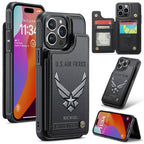 Personalized US Air Force Leather Wallet Phone Case – MAITM12909