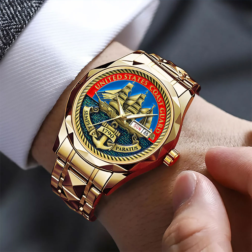 US Coast Guard Alloy Luxury Quartz Watch – MAITM12734