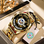 US Coast Guard Alloy Luxury Quartz Watch – MAITM13917