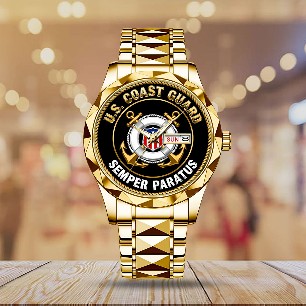 US Coast Guard Alloy Luxury Quartz Watch – MAITM13917
