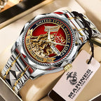 US Marine Corps 250 Years Alloy Luxury Quartz Watch – HOATT12568