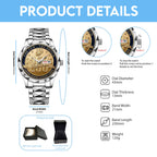US Marine Corps Alloy Luxury Quartz Watch – MAITM 12146