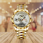 US Marine Corps Alloy Luxury Quartz Watch – MAITM 12179