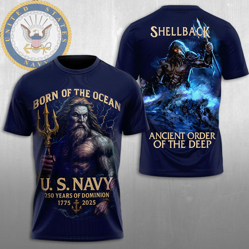 US Navy 250th Anniversary 3D Apparel – MAITM12651