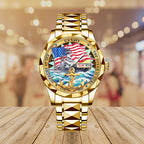 US Navy Alloy Luxury Quartz Watch – MAITM 12193