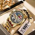 US Navy Alloy Luxury Quartz Watch – MAITM 12108