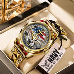US Navy Alloy Luxury Quartz Watch – MAITM 12108