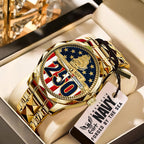 US Navy Alloy Luxury Quartz Watch – MAITM 12117