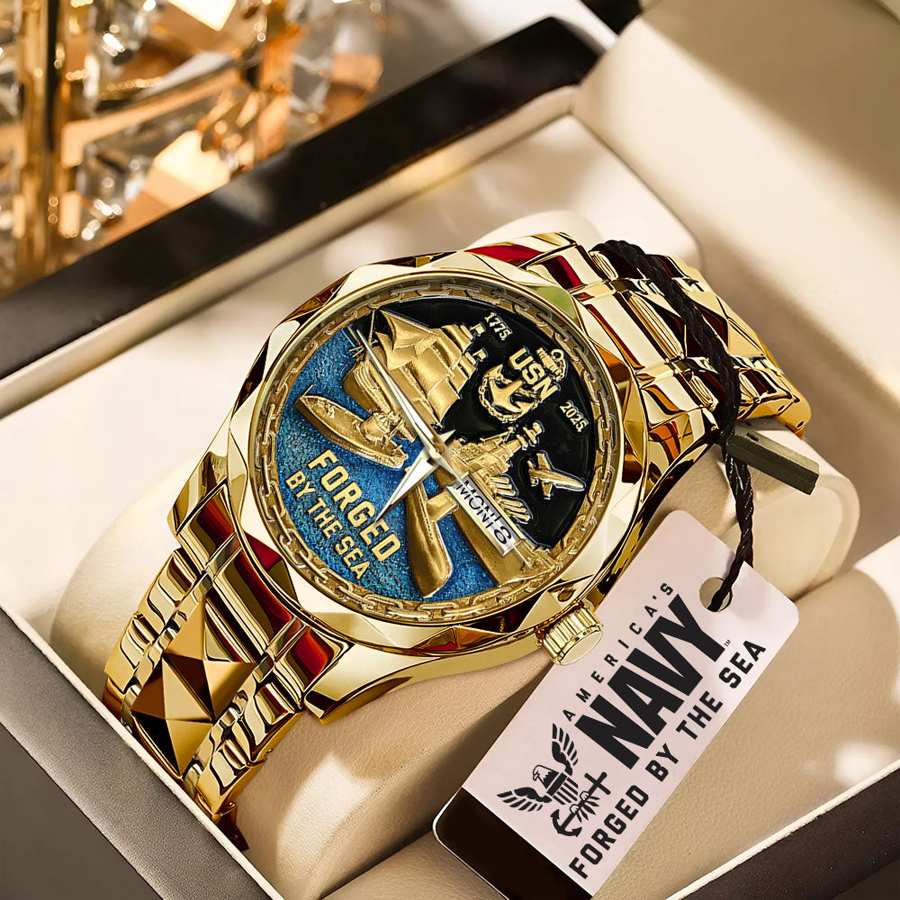 US Navy Alloy Luxury Quartz Watch – MAITM 12127