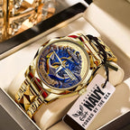 US Navy Alloy Luxury Quartz Watch – MAITM 12133