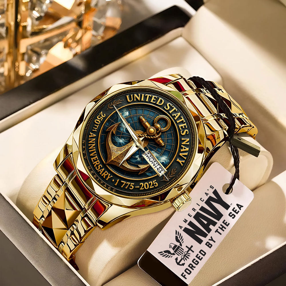 US Navy Alloy Luxury Quartz Watch – MAITM 12402