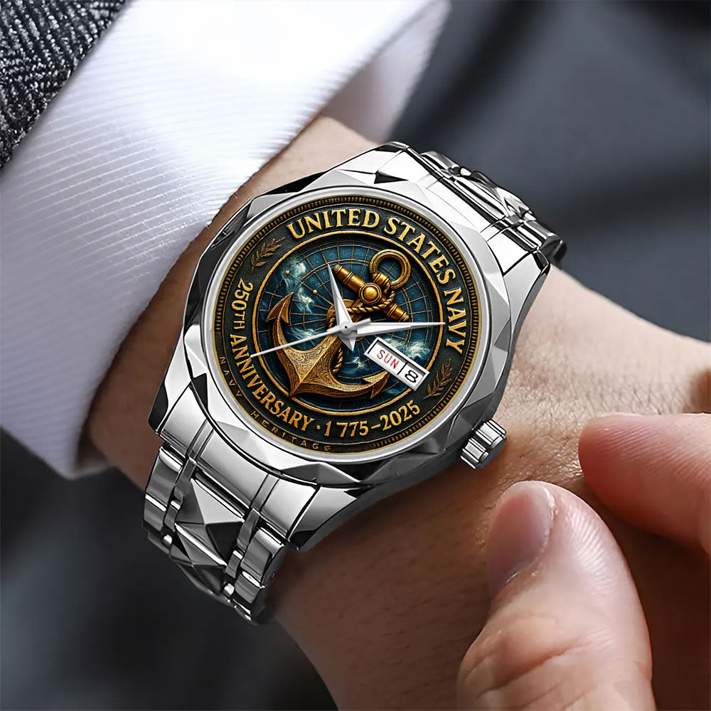 US Navy Alloy Luxury Quartz Watch – MAITM 12402