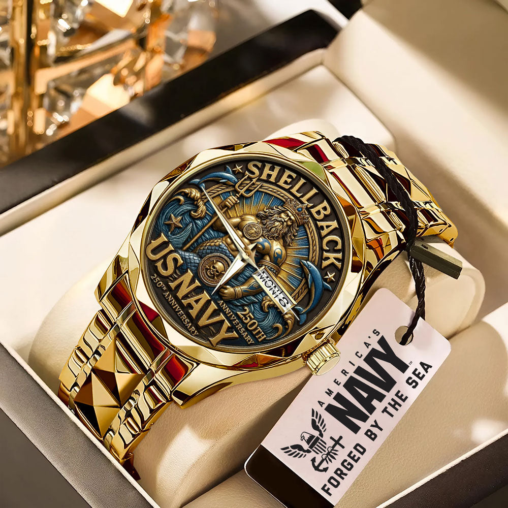 US Navy Alloy Luxury Quartz Watch – MAITM 12475