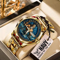 US Navy Alloy Luxury Quartz Watch – MAITM 12533