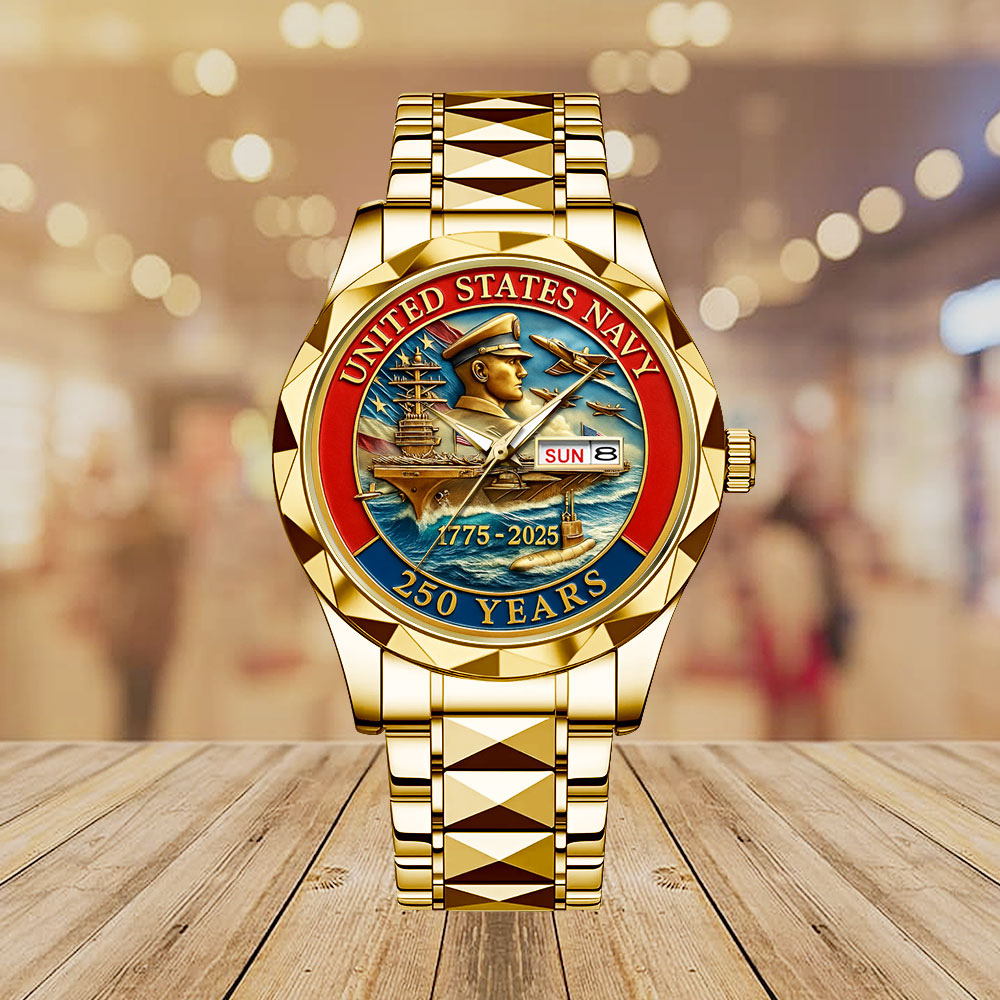 US Navy Alloy Luxury Quartz Watch – MAITM 12550