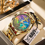 US Navy Alloy Luxury Quartz Watch – MAITM12720
