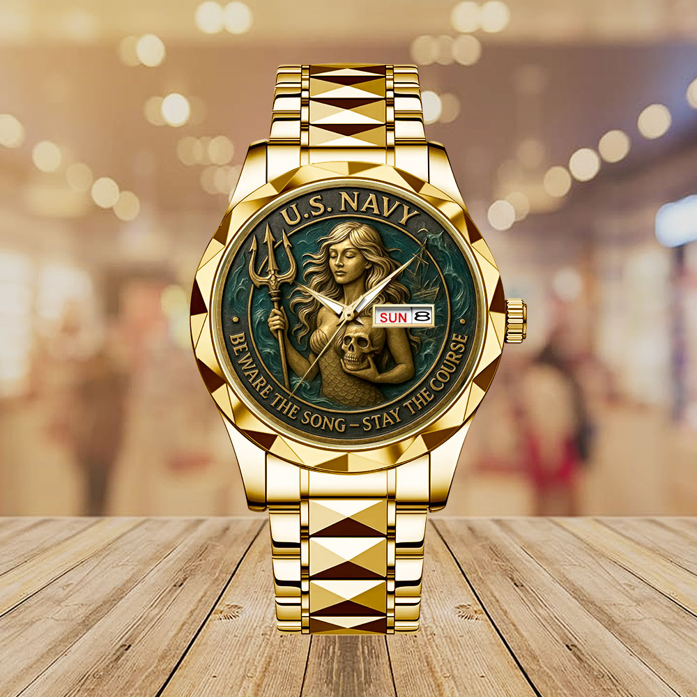 US Navy Alloy Luxury Quartz Watch – MAITM12726