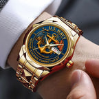 US Navy Alloy Luxury Quartz Watch – HOATT 11833