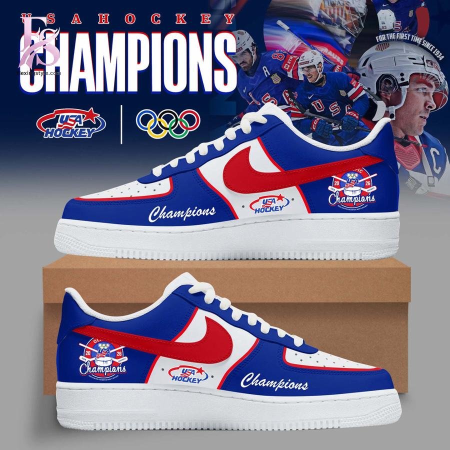USA ICE HOCKEY Olympic 2026 Nike Air Force 1