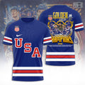 USA Men's Hockey 2026 Winter Olympics Gold Medal 3D Apparel – TANTN21179