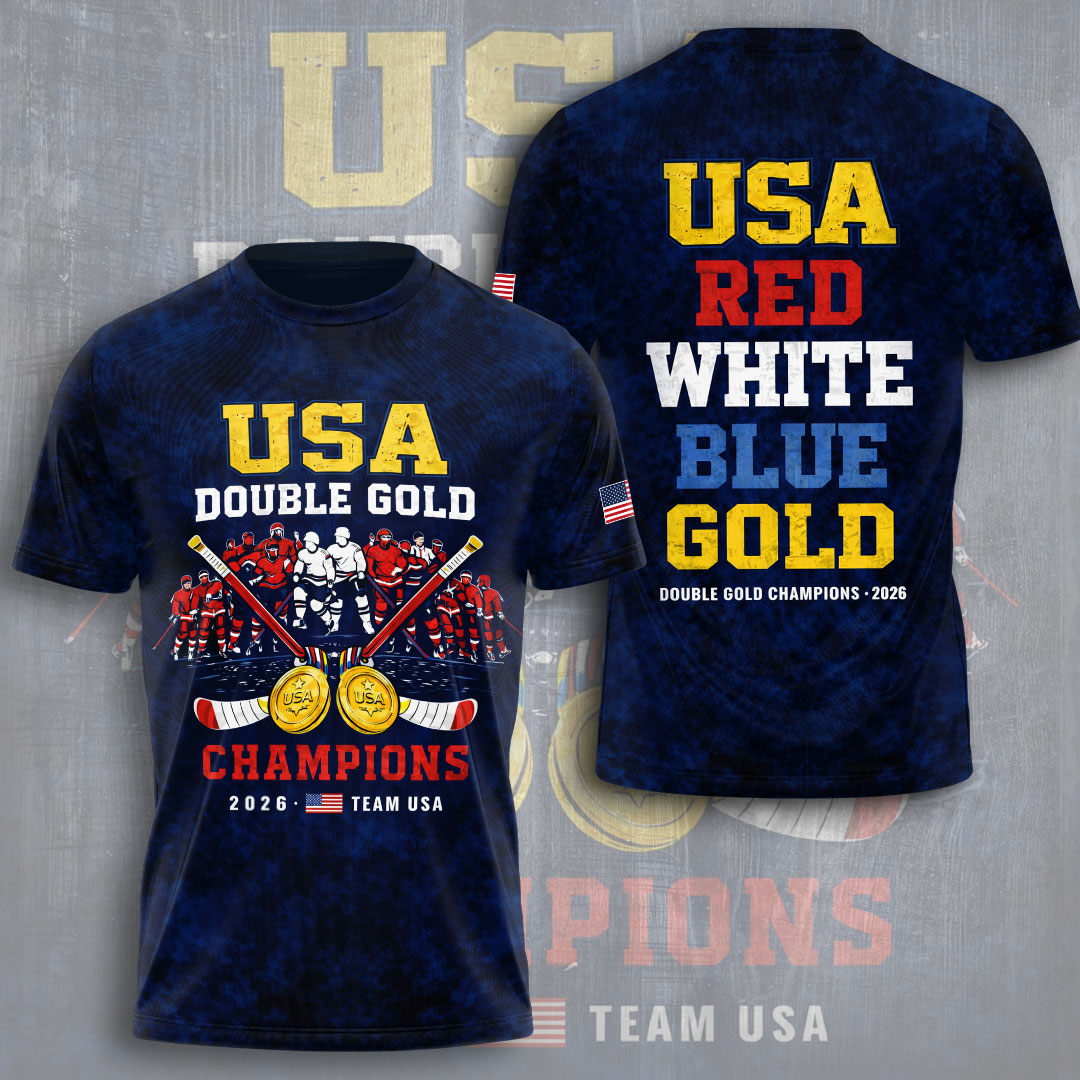 USA Hockey Olympic Champions 2026 3D Apparel – VANDH4131