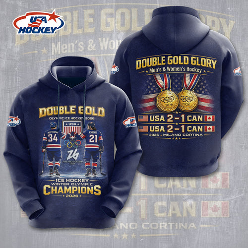 USA Hockey Olympic Champions 2026 3D Apparel – VANDH4132