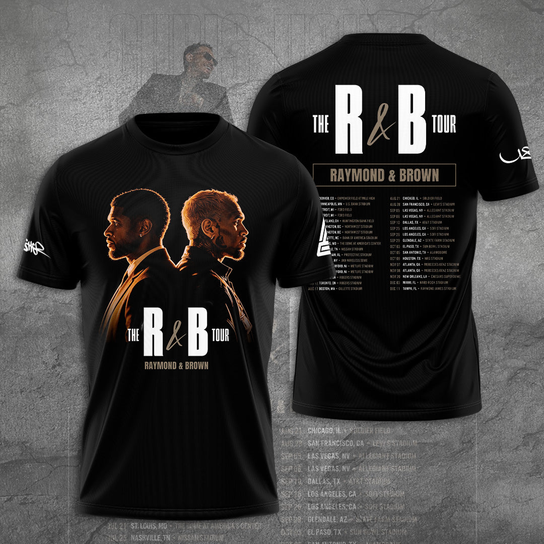 Usher & Chris Brown: THE R&B TOUR 2026 3D Apparel – GNE6194
