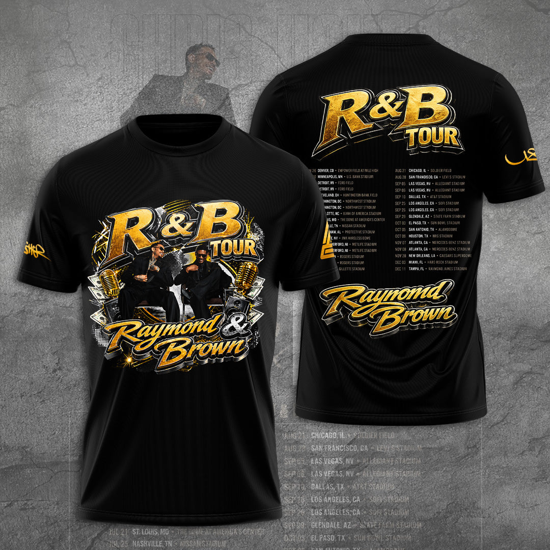 Usher & Chris Brown: THE R&B TOUR 2026 3D Apparel – GNE6195