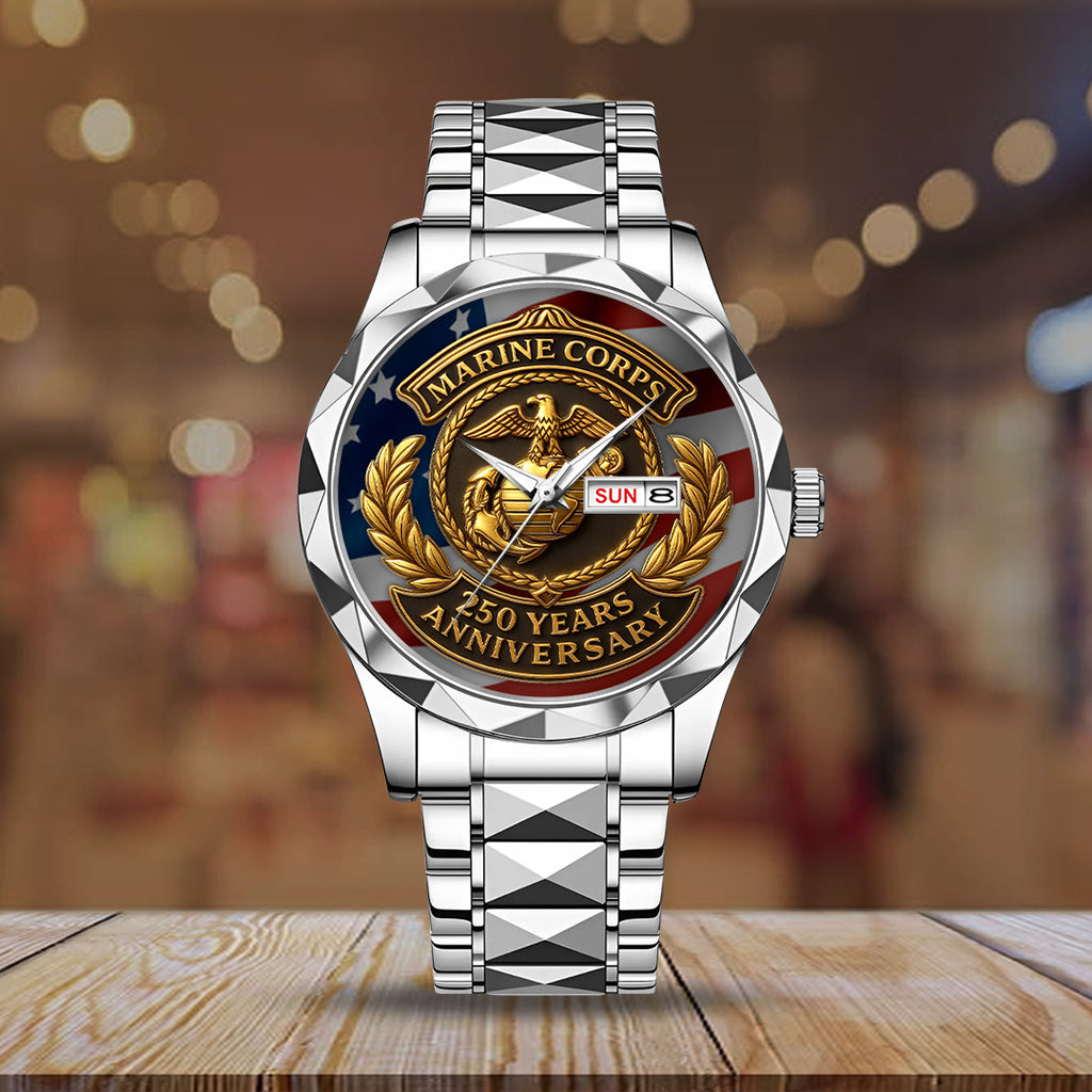 US Marine Corps Alloy Luxury Quartz Watch – TMTHU 190