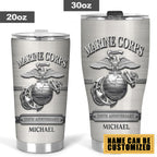 Personalized US Marine Corps Tumbler Cup – TMTHU522