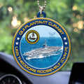 USS Theodore Roosevelt (CVN-71) Custom Shape 2-sided Acrylic Car Ornament – HOATT13231