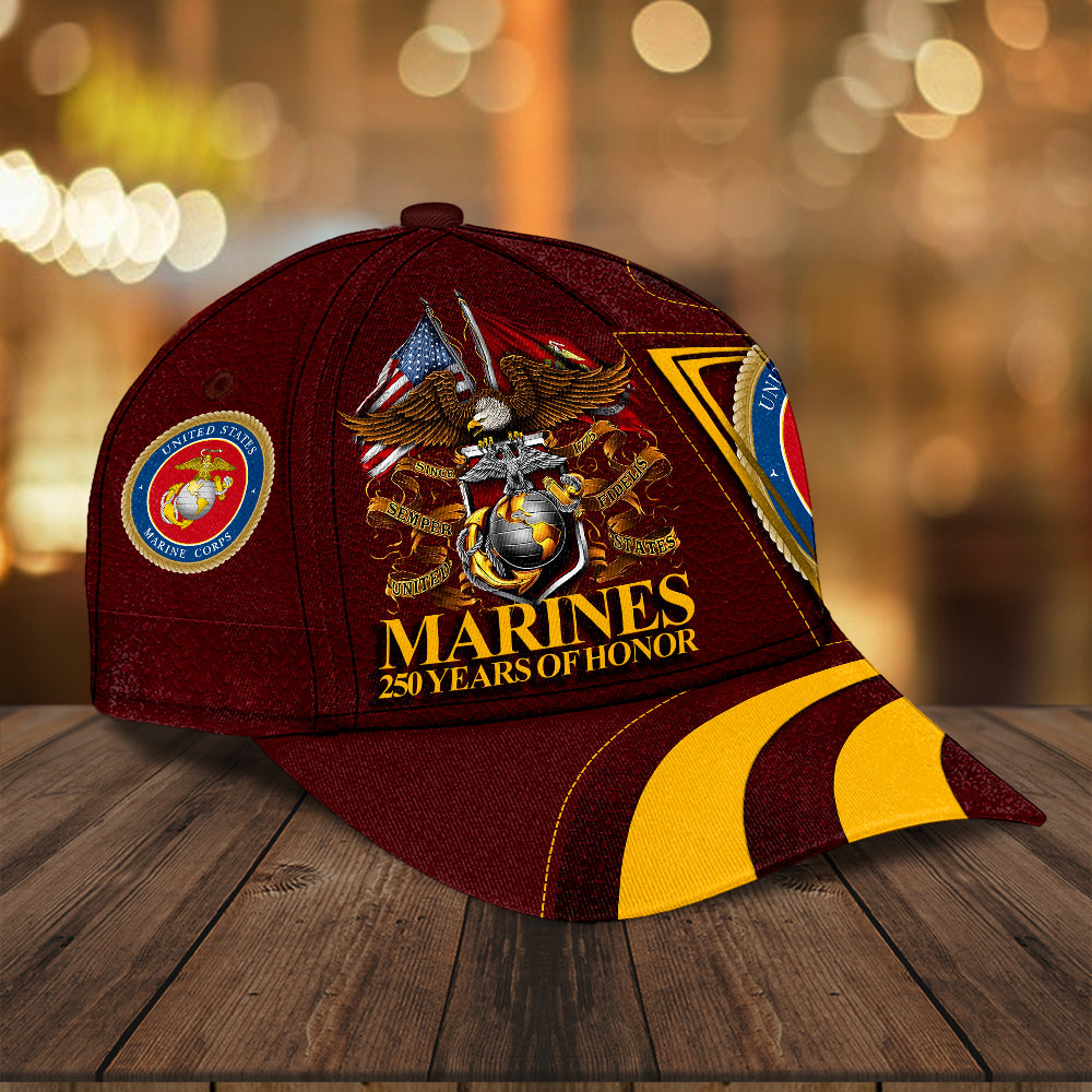 US Marine Corps 250 Years Classic Cap – HOATT12573