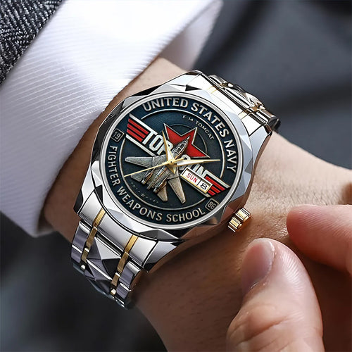 US Navy x Top Gun Alloy Luxury Quartz Watch – TANTN19397