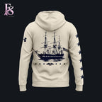 Under Armour Cream Navy Midshipmen Navy vs Army Game Hoodie