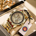 US Marine Corps Alloy Luxury Quartz Watch – MAITM 12126