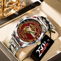 US Marine Corps Alloy Luxury Quartz Watch – TANTN 14647