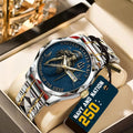 US Navy Alloy Luxury Quartz Watch – TANTN 15165