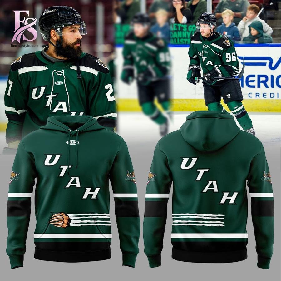 Utah Grizzlies Green Wordmark Shirt