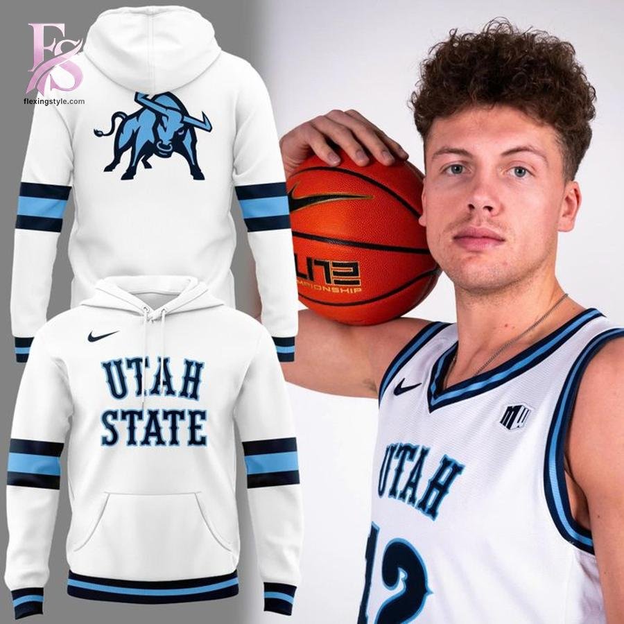 Utah State Basketball 80s Throwback Shirt
