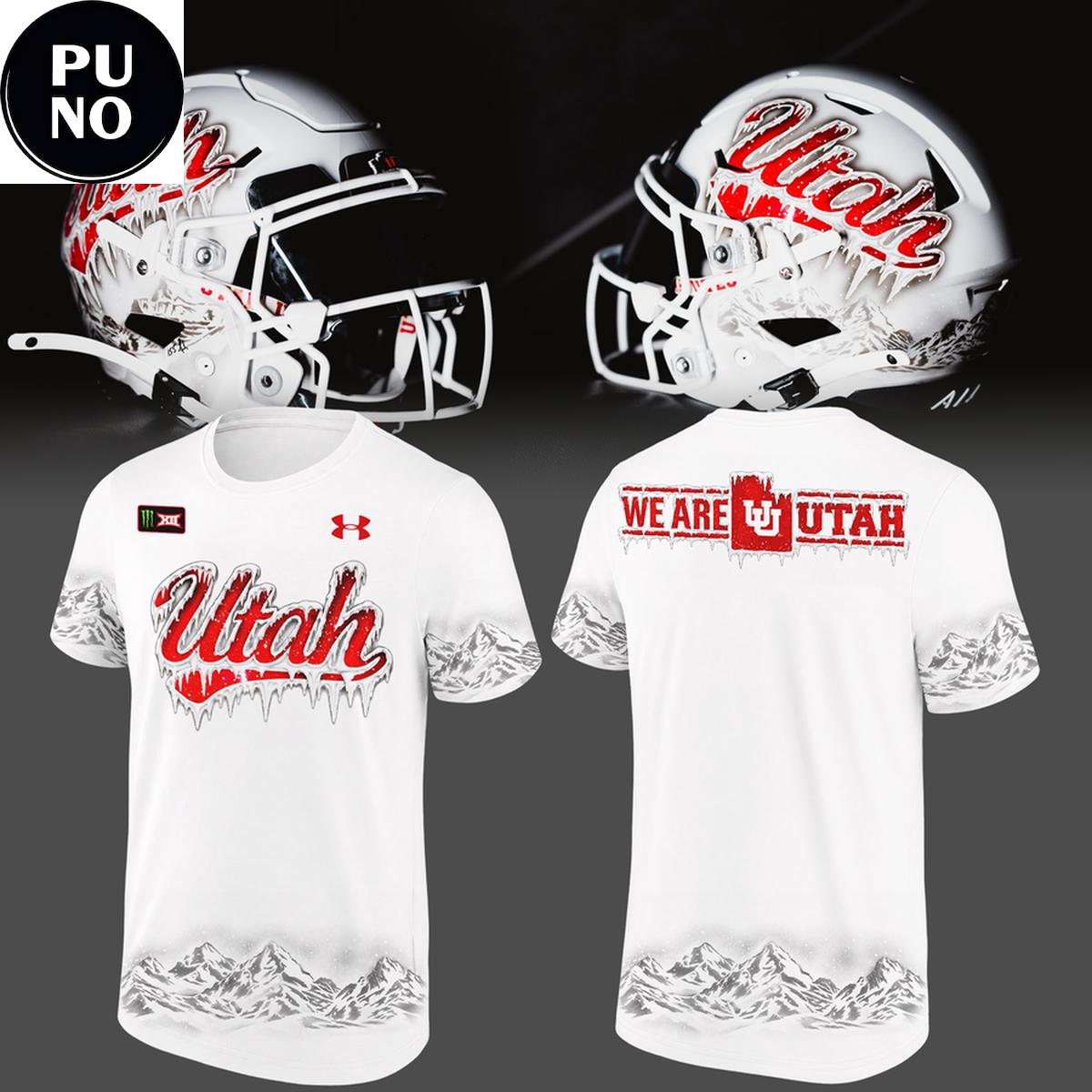 Utah Utes Football Ice Cold White Out 2026 Hoodie T-Shirt