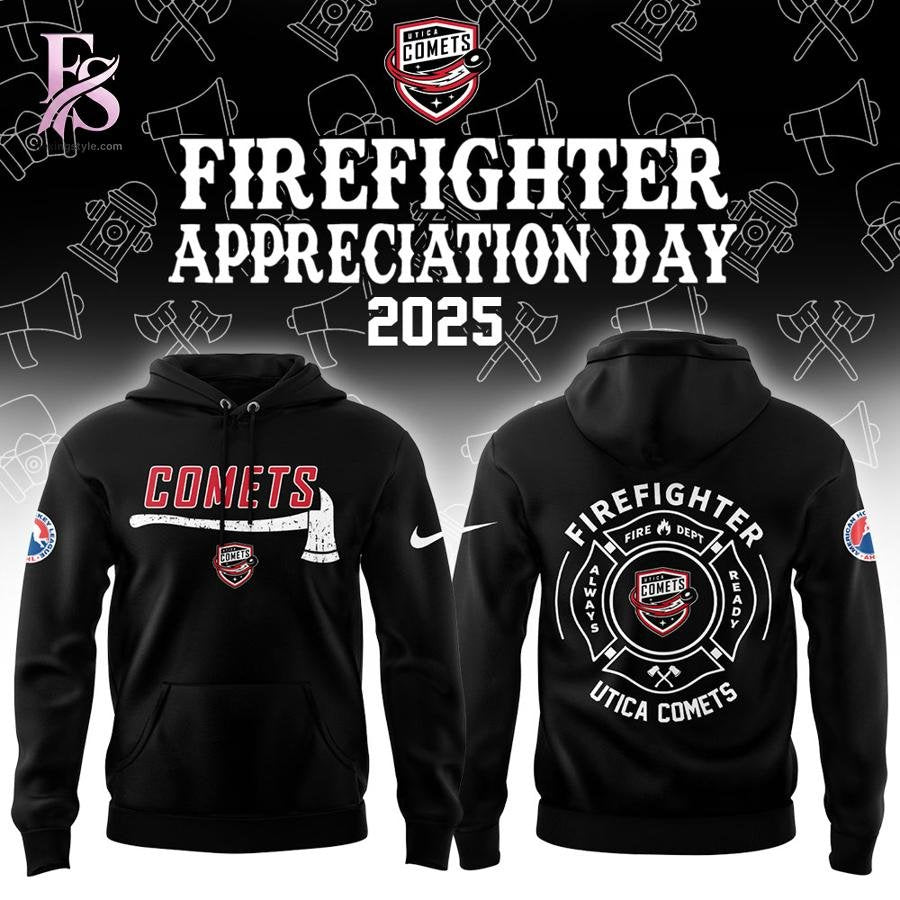 Utica Comets Firefighter Application Day Shirt