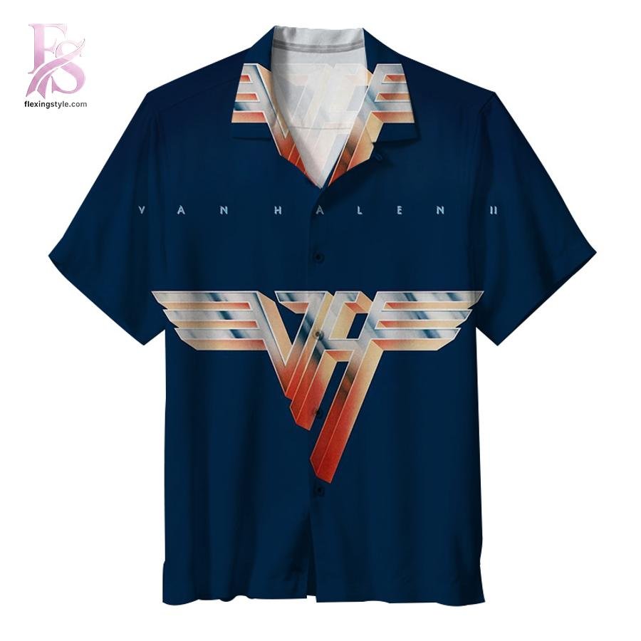 Van Halen II Album Hawaiian Shirt